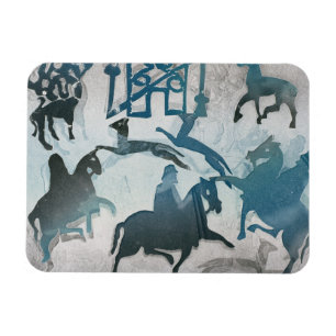 Ímã Cena Pictish III 1995 da caça