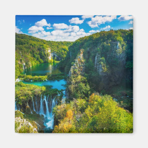 Imã Cenário de cachoeira elegante, Croácia