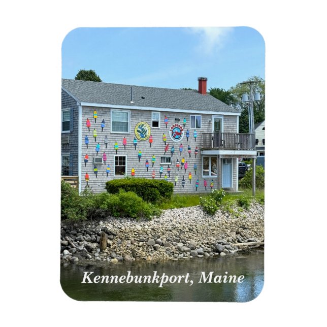 Ímã Cenário de Kennebunkport Maine (Vertical)