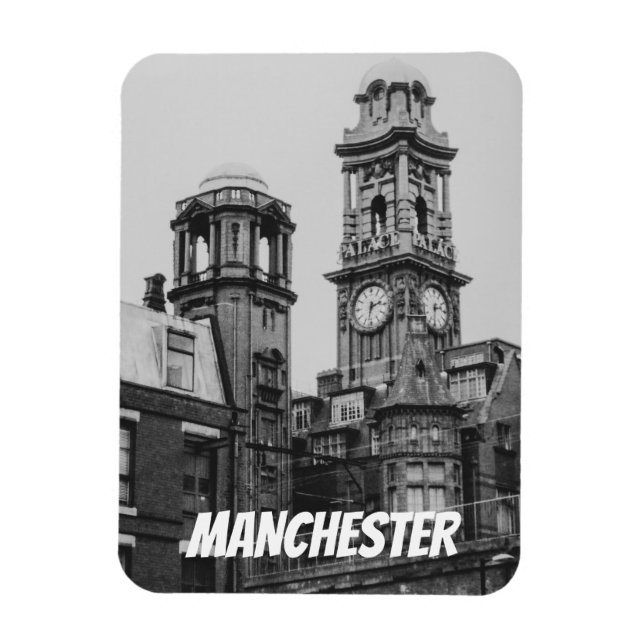 Ímã Cenário de Manchester Antigo Inglaterra 2001 (Vertical)