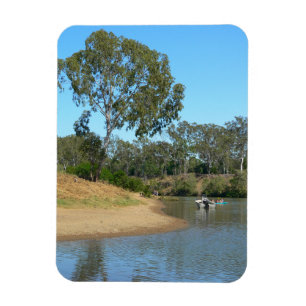 Ímã Cenário do rio Calliope, paisagem de Queensland