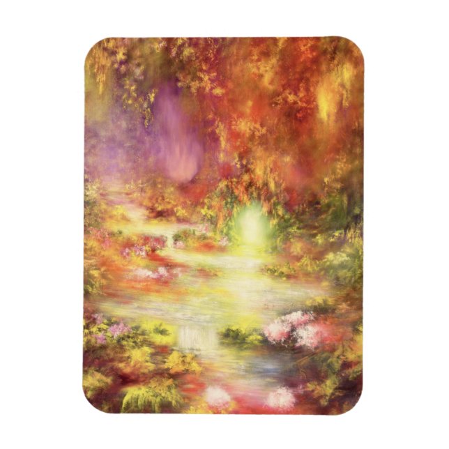 Ímã Cenário tropical 1990 (Vertical)