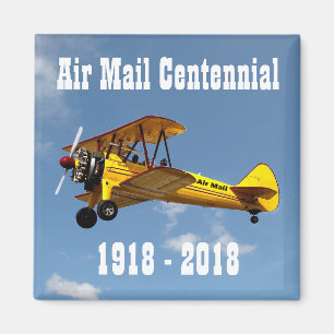 Imã Centenário do Serviço de Correio Aéreo Históri