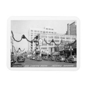 Ímã Central Ave., Phoenix, Arizona Vintage