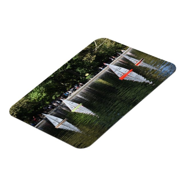 Ímã Central Park Boat Pond New York (Left Side)