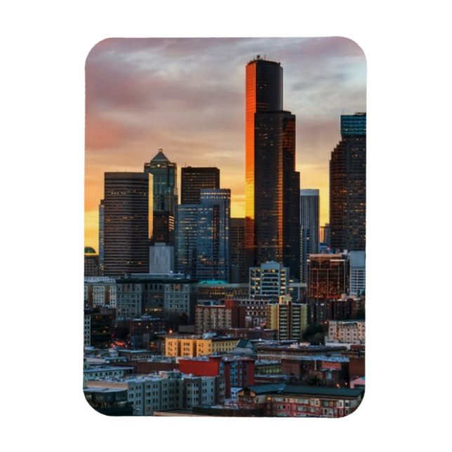 Ímã Centro Columbia e centro Seattle, Seattle (Vertical)
