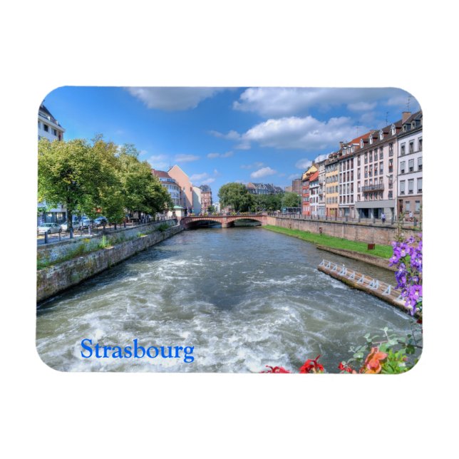 Ímã Centro de Estrasburgo, França viagem (Horizontal)
