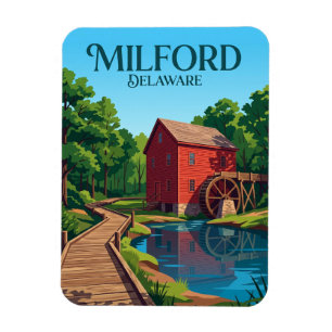 Ímã Centro de Natureza Abbott's Mill EUA
