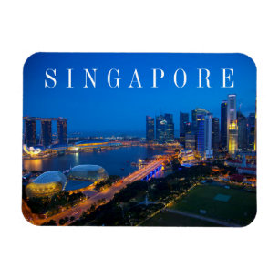 Ímã Centro de Singapura à noite
