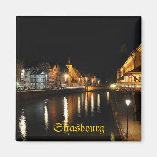 Imã centro histórico de Estrasburgo, França viagem