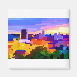 Imã Centro Lynchburg Virginia Skyline