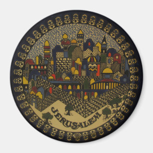 Imã Cerâmica Jerusalém
