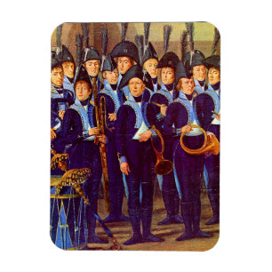 Ímã cerca de 1800 músicos militares europeus