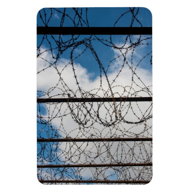 Ímã Cerca de Arame Farpado (Vertical)
