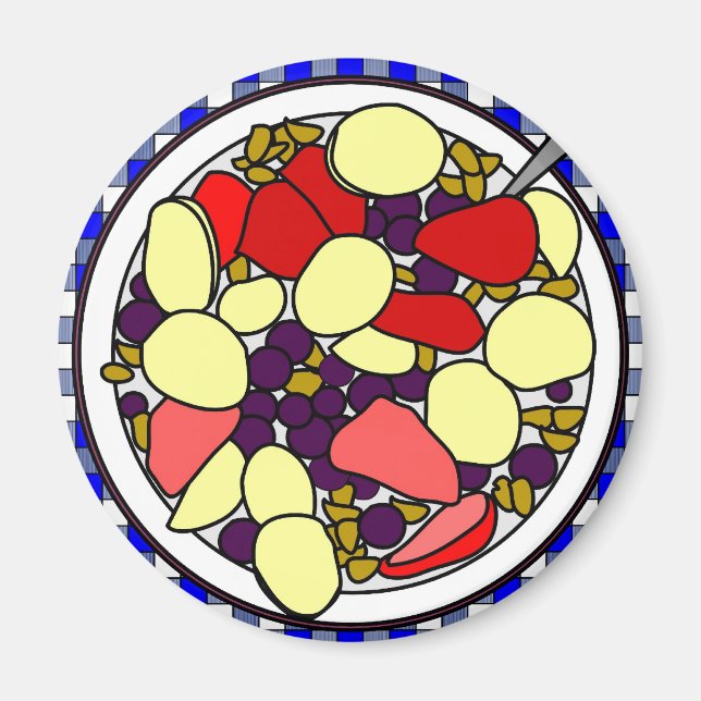 Imã Cereal do café da manhã (Frente)