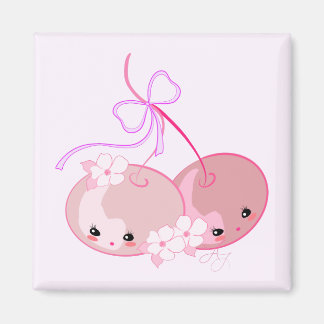 Imã Cerejas Kawaii