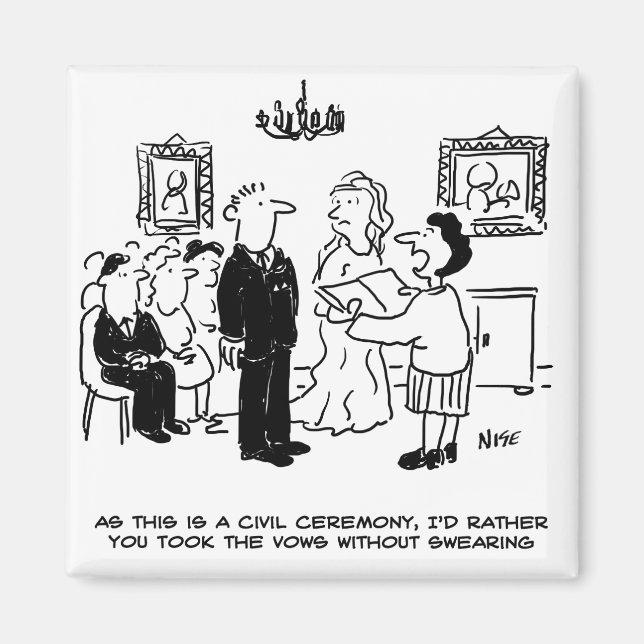 Imã Cerimônia de Casamento Civil numa Secretaria (Frente)