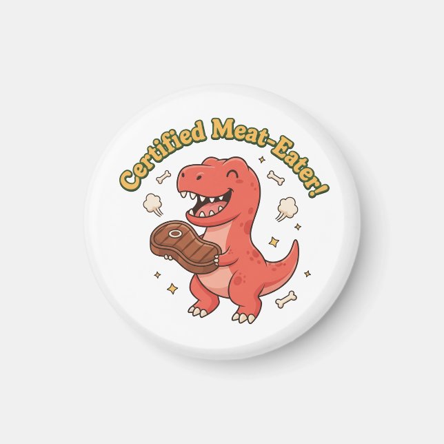 Imã Certified Meat Eater (Frente)