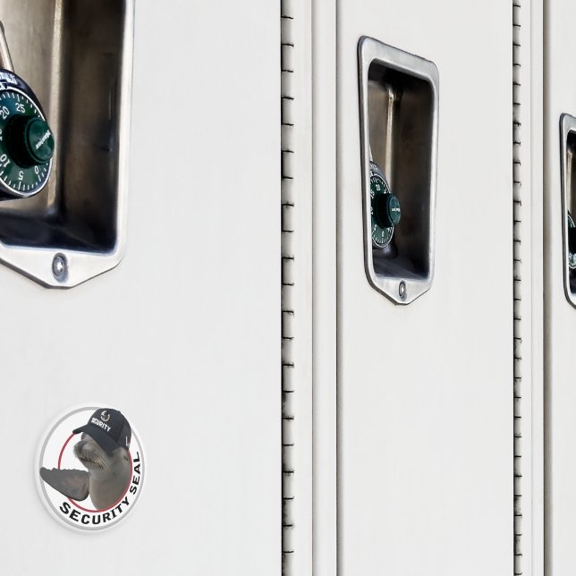 Imã Certified Security Seal | Deadpan Seal Magnet (In Situ (Locker))