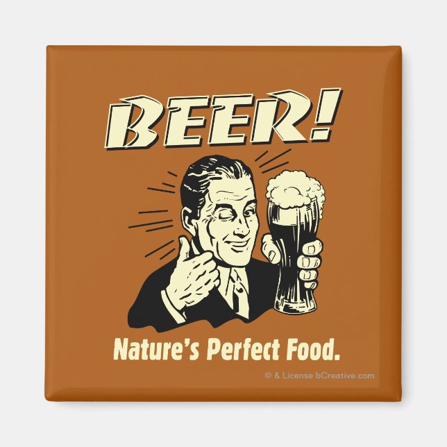 Imã Cerveja: A Comida perfeita da natureza (Frente)