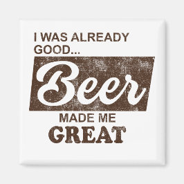 Imã Cerveja me fez Excelente