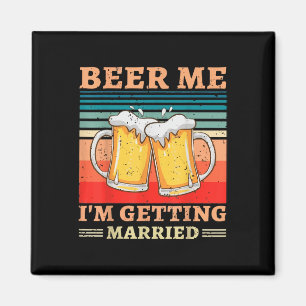 Imã Cerveja Para Mim Estou Me Casando - Homens Funn Gr