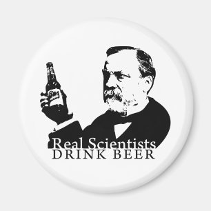 Imã Cerveja real da bebida dos cientistas - ímã