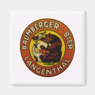 Imã Cervejaria Baumberger Langenthal íman