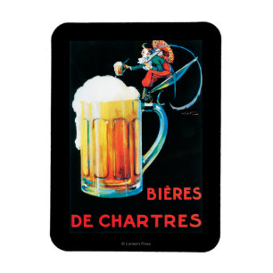 Ímã Cervejas do poster do promocional de Chartres