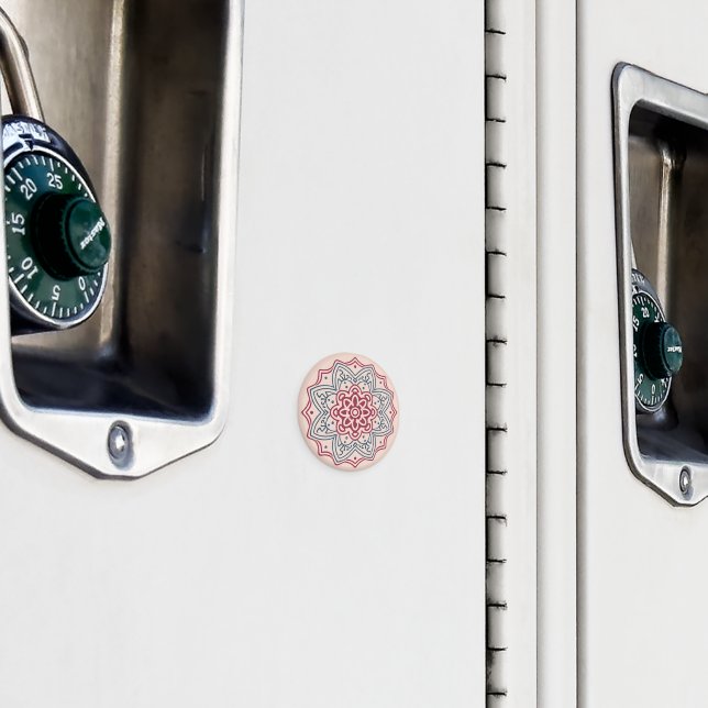 Imã cervídeos em mosaico. mandala (In Situ (Locker))