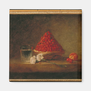 Imã Cesta com morangos silvestres, c.1761