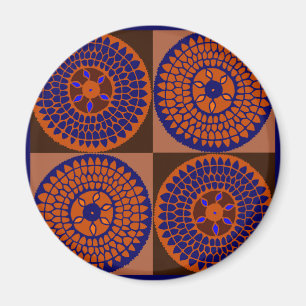 Imã Cesto de Girassóis Africanos