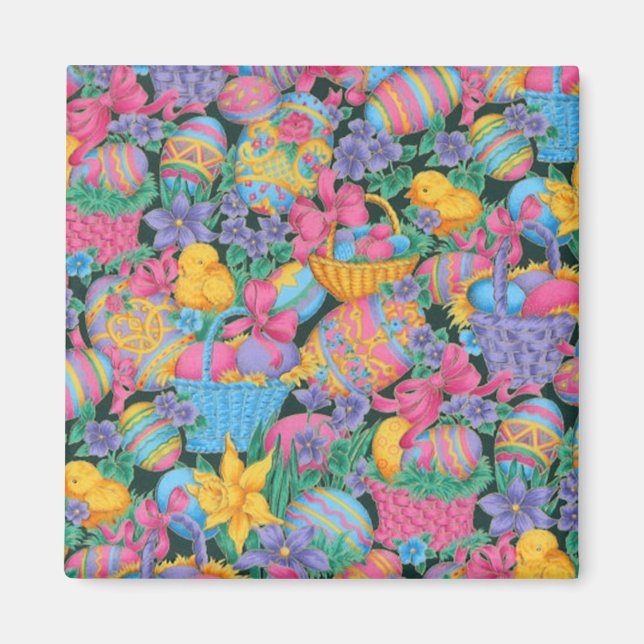 Imã Cestos e Ovos de páscoa (Frente)