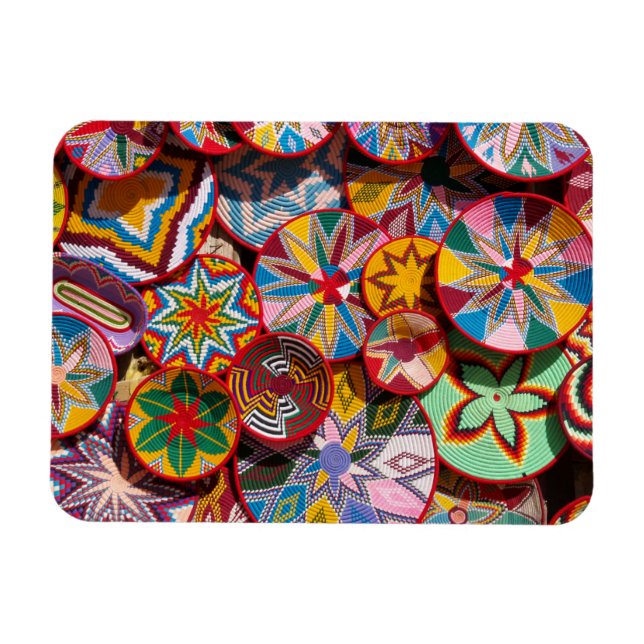 Ímã Cestos Etíopes Tradicionais (Horizontal)