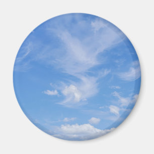 Imã Céu Azul com Nuvens Sabedoras
