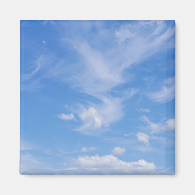 Imã Céu Azul com Nuvens Sabedoras (Frente)