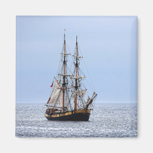 Imã Céu Azul de Barcos de Pesca Náuticos