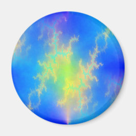 Imã Céu Azul e Ouros de Relâmpagos Amarelos