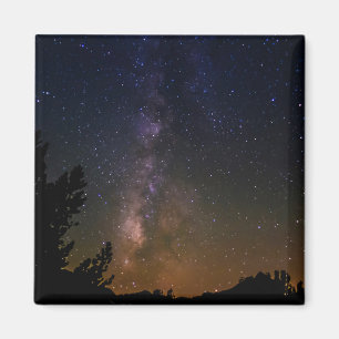 Imã Céu noturno da Via Láctea, Califórnia