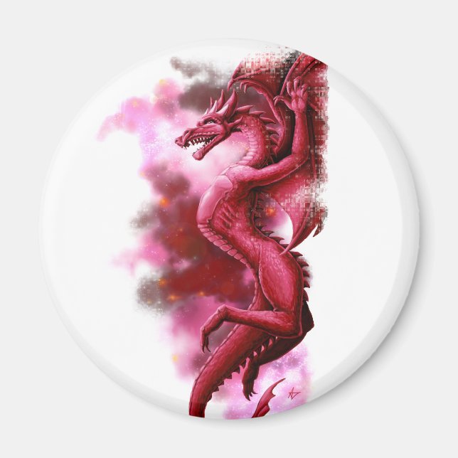 Imã Céu Vermelho pela Manhã (Frente)