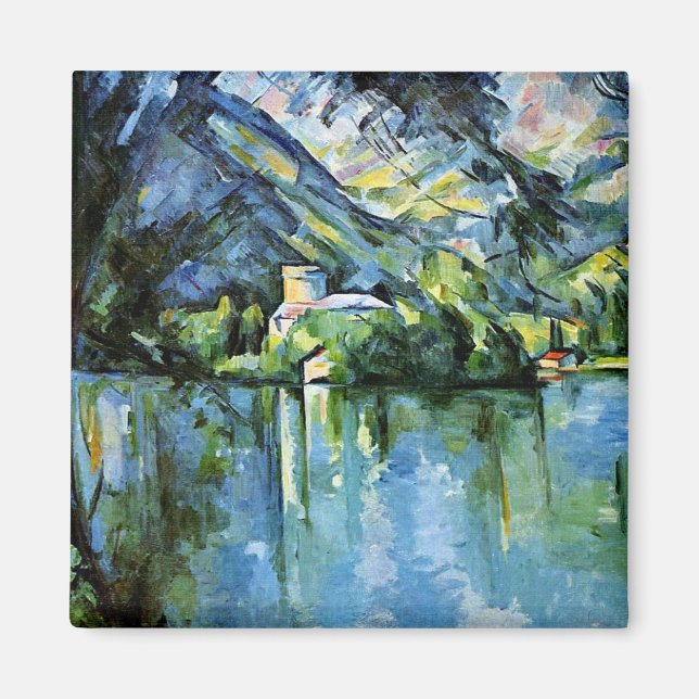 Imã Cezanne - O Lac d'Annecy (Frente)