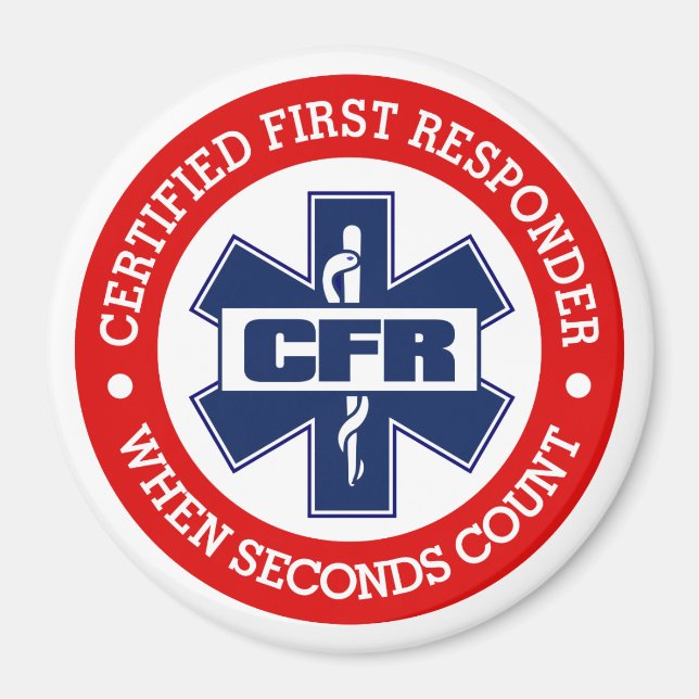 Imã CFR (Primeiro Respondedor Certificado) (Frente)