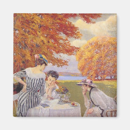 Imã Chá da tarde no parque