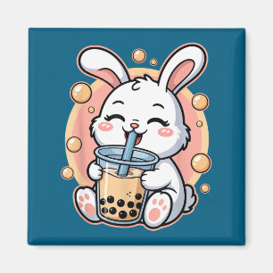 Imã Chá de Boba de Coelho Bubble Tea