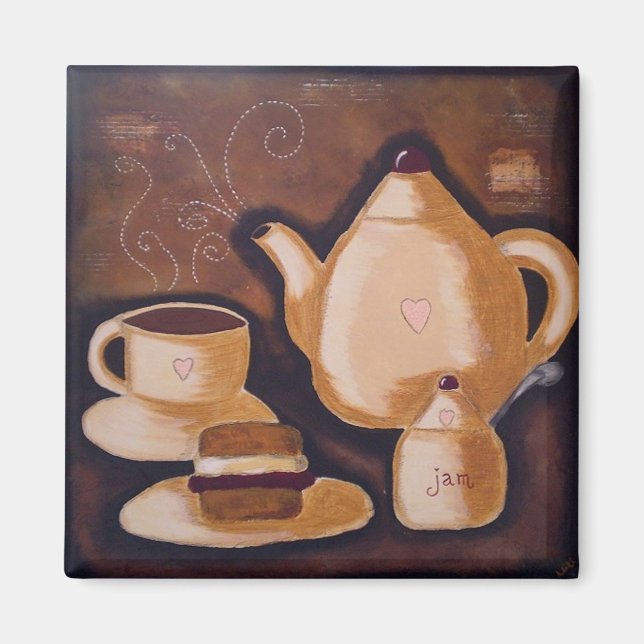 Imã Chá de creme (Frente)