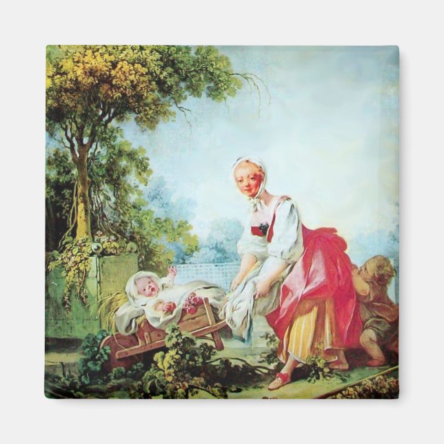 IMÃ CHÁ DE FRALDAS COLORIDO (Frente)