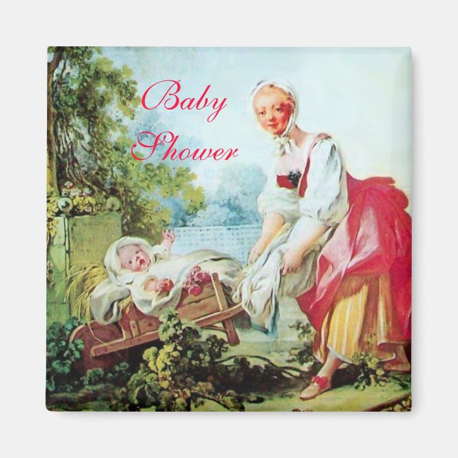 IMÃ CHÁ DE FRALDAS COLORIDO (Frente)