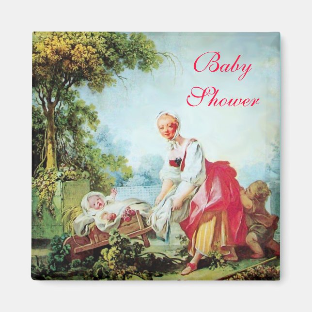 IMÃ CHÁ DE FRALDAS COLORIDO (Frente)