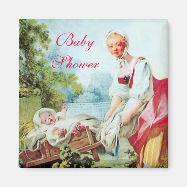 IMÃ CHÁ DE FRALDAS COLORIDO (Frente)