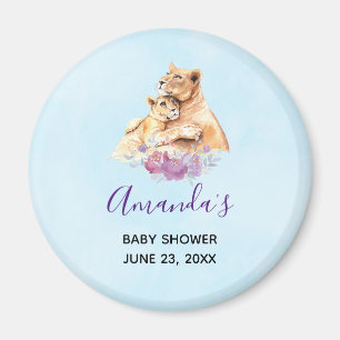 Imã Chá de fraldas de Leão e Cubo da Mãe de Cores A